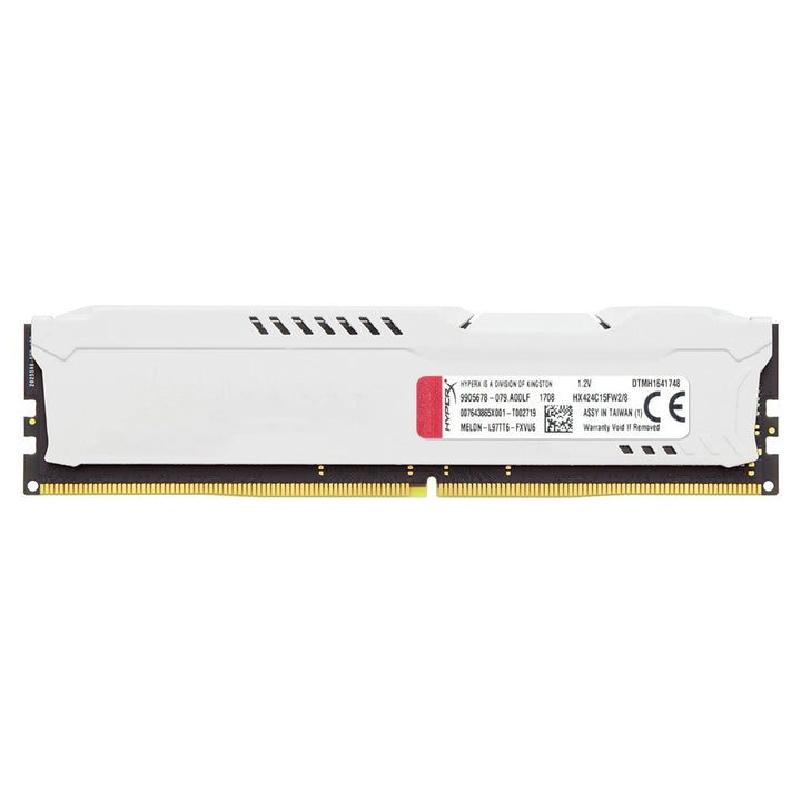 HYPERX Fury 8GB ( 8GBx1 ) 2400MHz DDR4 RAM ( White) - Byte Baazar