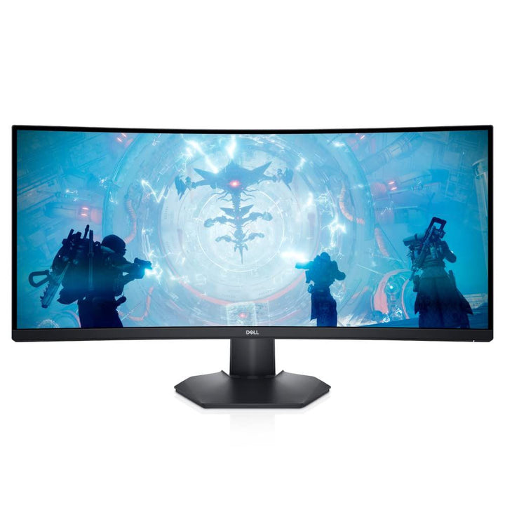 DELL S3422DWG 34 Inch QHD 144Hz VA Panel 99%SRGB 2MS AMD Freesync Curved Gaming Monitor - Byte Baazar