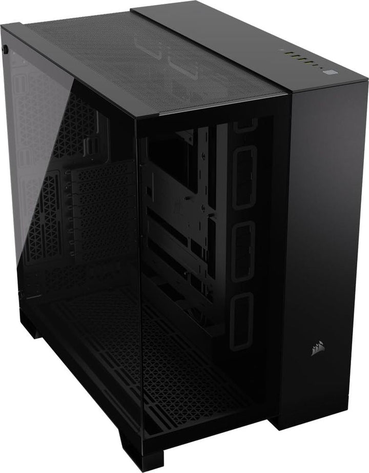 CORSAIR 6500X ATX Mid Tower Dual Chamber Cabinet (Black) - Byte Baazar