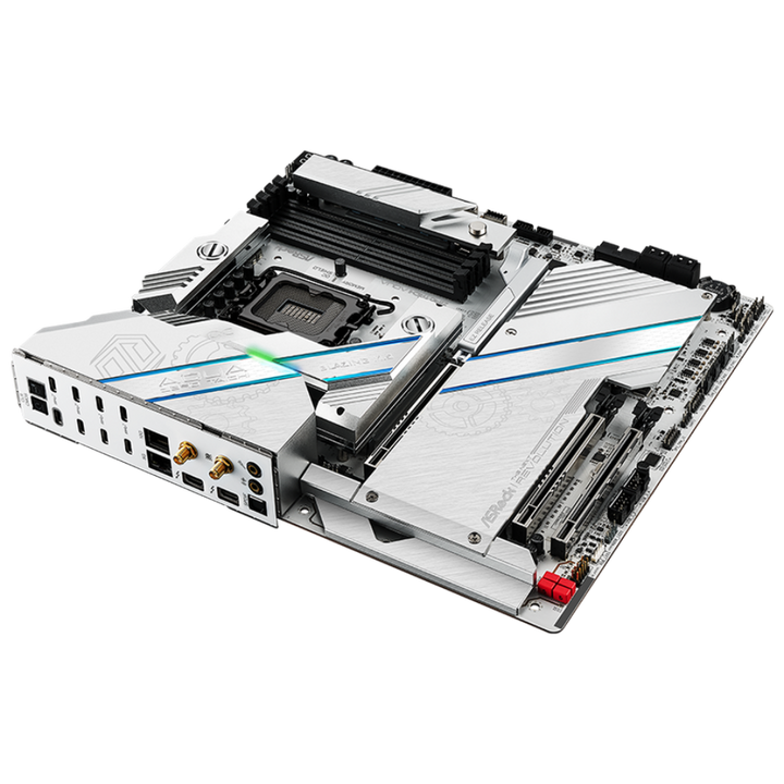 ASROCK Z890 Taichi Aqua Wifi DDR5 Intel Motherboard ( White ) - Byte Baazar