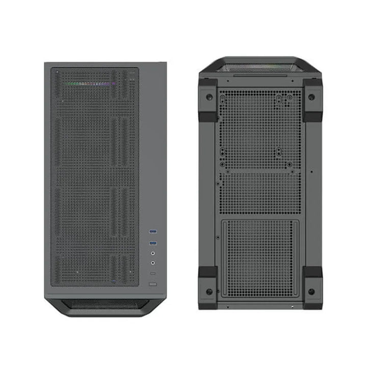 ANT ESPORTS 611 Air ARGB ATX Mid Tower Cabinet (Black) - Byte Baazar