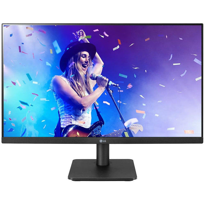 LG 24MP400 24 Inch FHD 75Hz IPS Panel 99% SRGB 5MS AMD Freesync IPS Gaming Monitor ( White ) - Byte Baazar