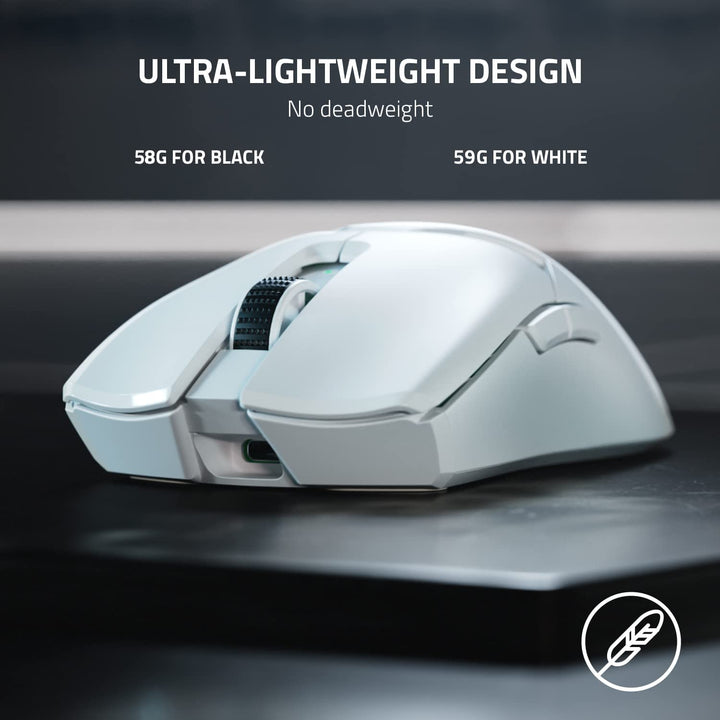 RAZER Viper V2 Pro Hyperspeed Wireless Gaming Mouse (White) - Byte Baazar