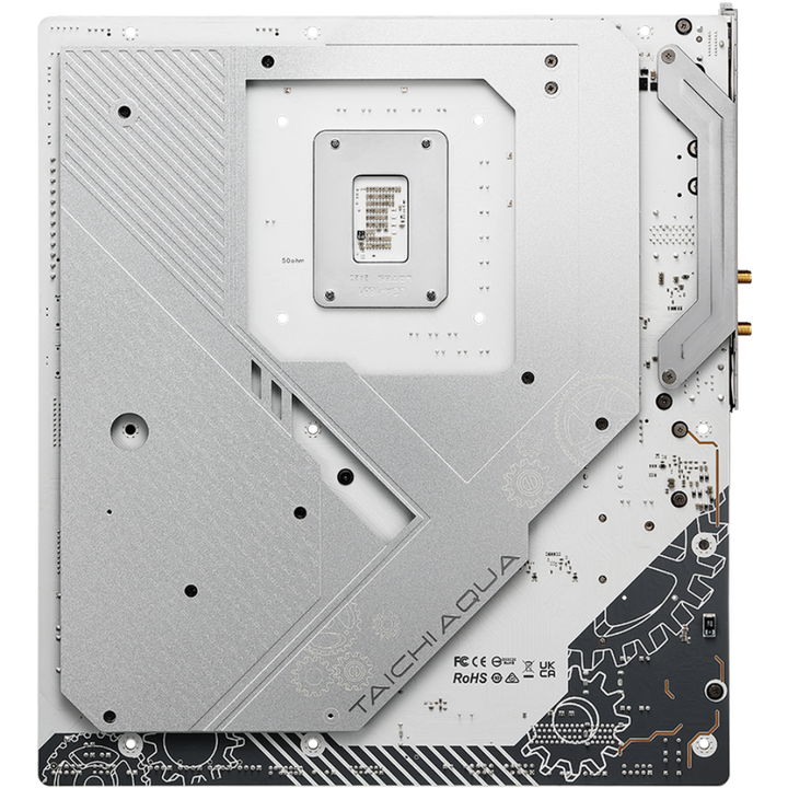 ASROCK Z890 Taichi Aqua Wifi DDR5 Intel Motherboard ( White ) - Byte Baazar