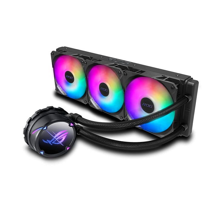 ASUS ROG Strix LC II 360 ARGB 360mm CPU Liquid Cooler (Black) - Byte Baazar