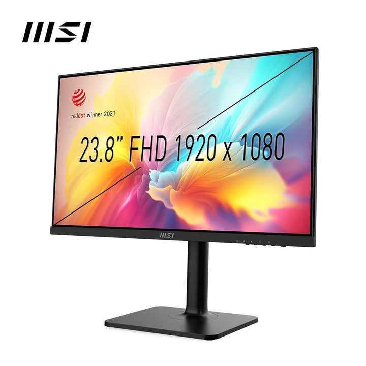 MSI Modern MD2412P 24 Inch FHD 100Hz IPS Panel 144%SRGB 1MS AMD Freesync IPS Business Monitor - Byte Baazar