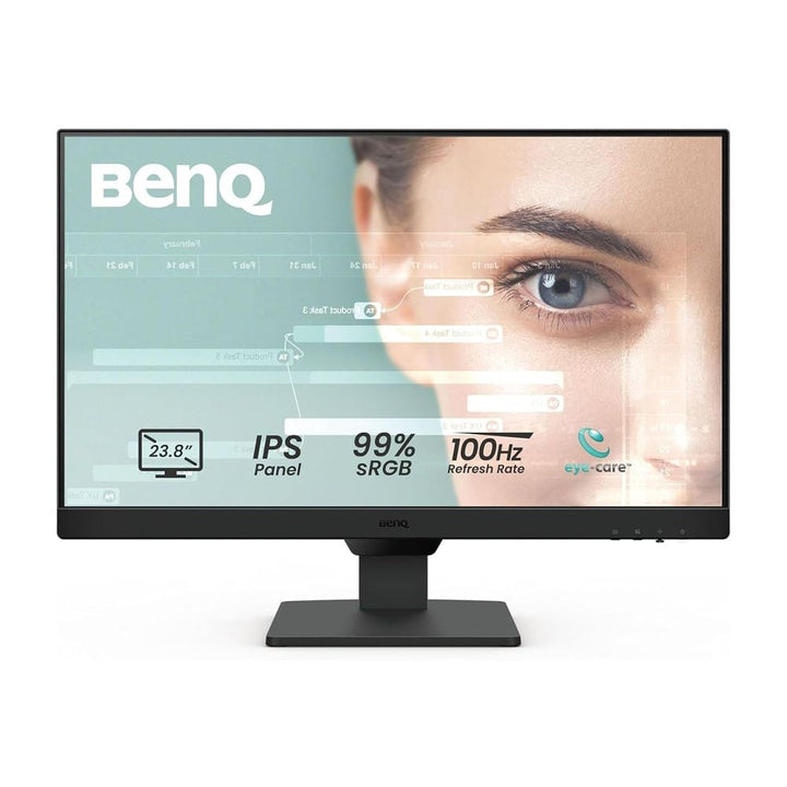 BENQ GW2490 24 Inch FHD 100Hz IPS Panel 99% SRGB 5MS Media Sync Gaming Monitor - Byte Baazar