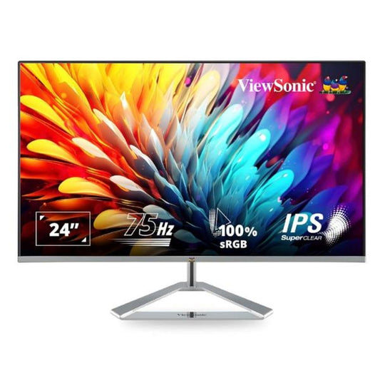 VIEWSONIC VX2476-SH 24 Inch FHD 75Hz IPS Panel 104% SRGB 4MS Freesync IPS Gaming Monitor - Byte Baazar