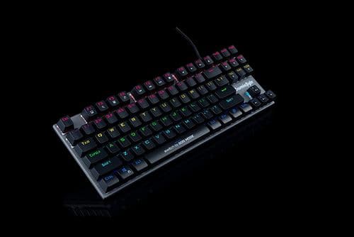 COSMIC BYTE CB-GK-25 Pandora Tenkeyless Mechanical Wired Gaming Keyboard ( Black) ( Blue Switch ) - Byte Baazar