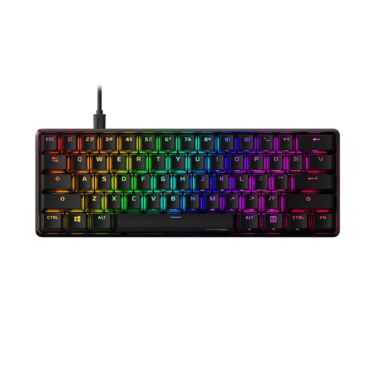 HYPERX Alloy Origins RGB 60% Mechanical Gaming Keyboard (Red Linear Switches) - Byte Baazar