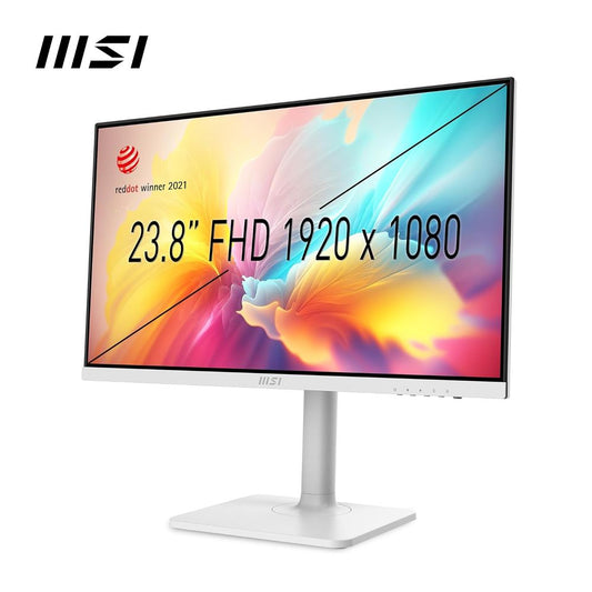 MSI Modern MD2412PW 24 Inch FHD 100Hz IPS Panel 114%SRGB 1MS IPS Adaptive Sync Business Monitor - Byte Baazar