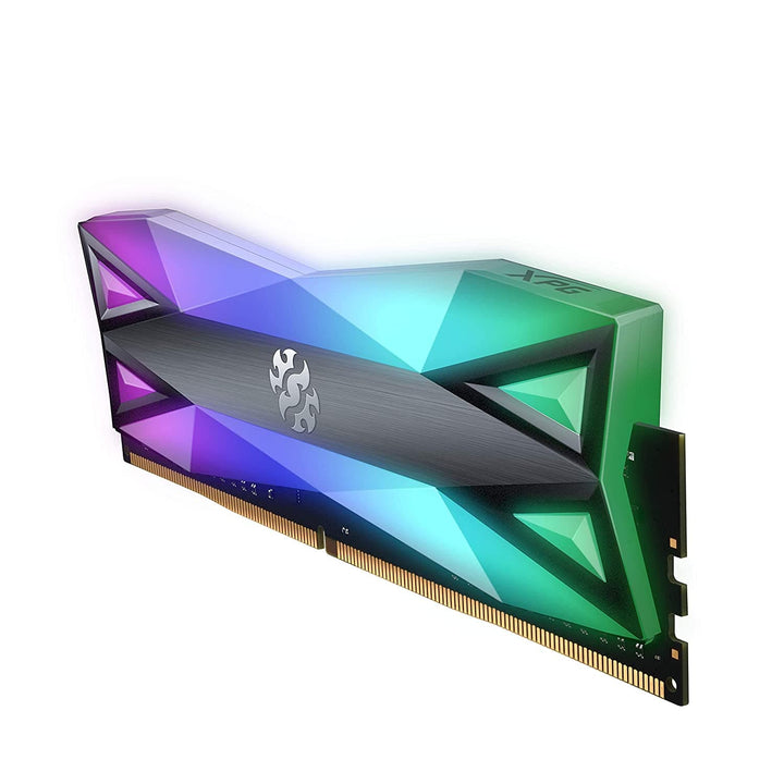 ADATA XPG Spectrix D60G RGB 8GB ( 8GB x 1 ) 3200MHz DDR4 RAM - Byte Baazar