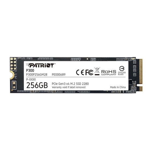 PATRIOT P300 256GB M.2 NVMe Internal Solid State Drive ( SSD ) - Byte Baazar