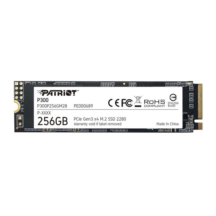 PATRIOT P300 256GB M.2 NVMe Internal Solid State Drive ( SSD ) - Byte Baazar