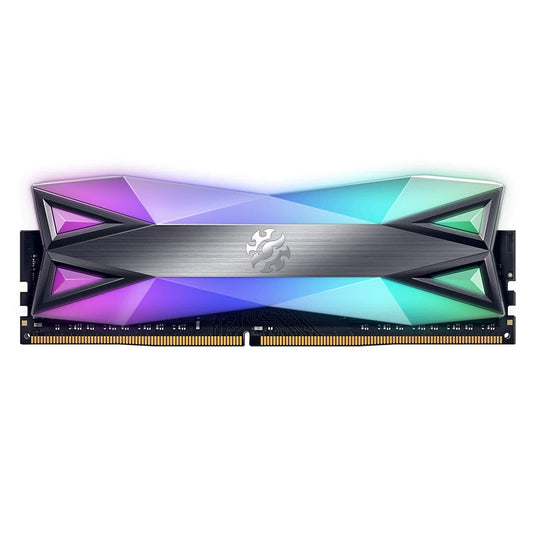 ADATA XPG Spectrix D60G RGB 8GB ( 8GB x 1 ) 3200MHz DDR4 RAM - Byte Baazar