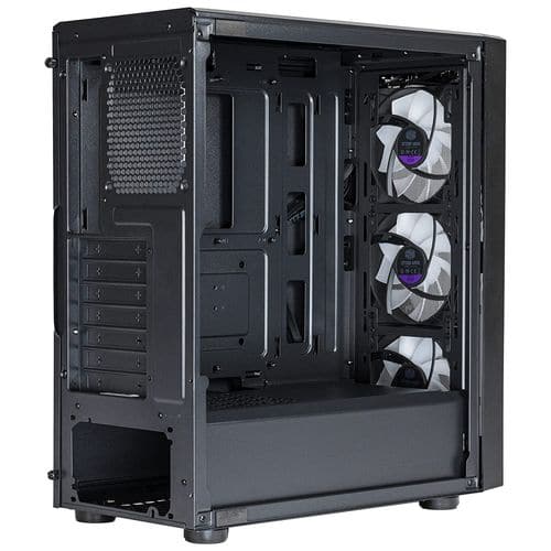 COOLER MASTER CMP 520 ATX ARGB Mid Tower Cabinet (Black) - Byte Baazar