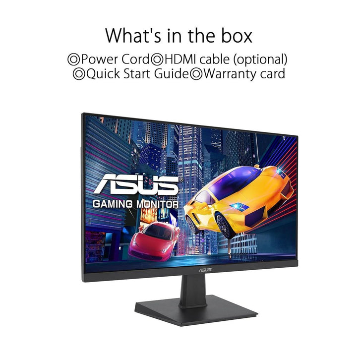 ASUS VA24EHF 24 Inch FHD 100Hz IPS Panel 100% SRGB 1MS Freesync IPS Gaming Monitor - Byte Baazar