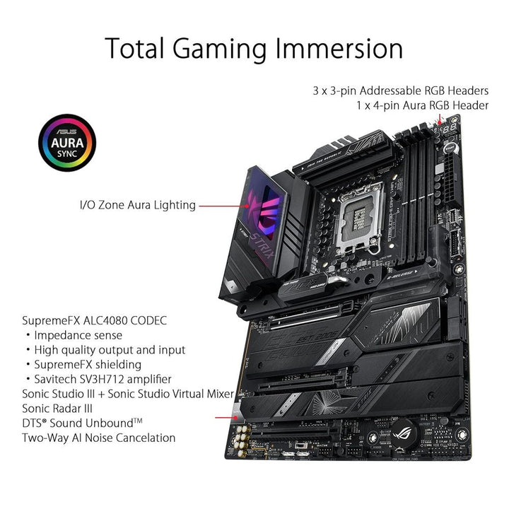 ASUS ROG Strix Z790-E Gaming Wifi II DDR5 Intel Motherboard - Byte Baazar