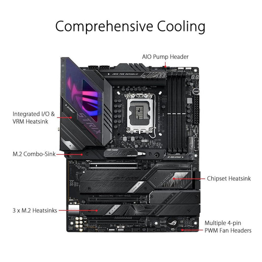 ASUS ROG Strix Z790-E Gaming Wifi II DDR5 Intel Motherboard - Byte Baazar