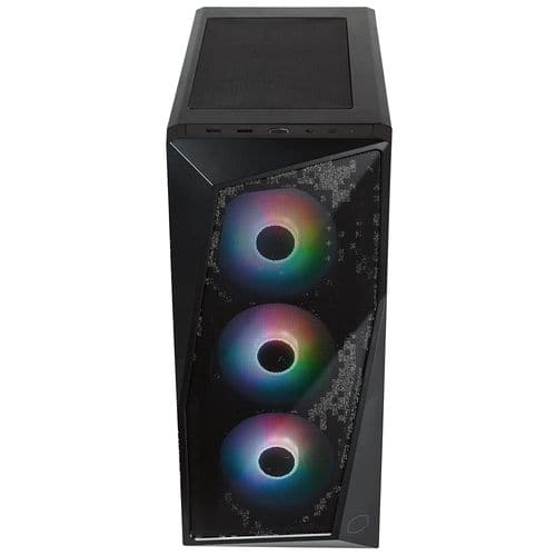 COOLER MASTER CMP 520 ATX ARGB Mid Tower Cabinet (Black) - Byte Baazar