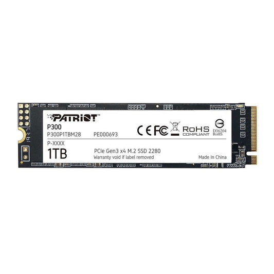 PATRIOT P300 M.2 NVMe 1TB Internal Solid State Drive ( SSD ) - Byte Baazar