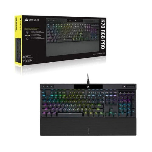 CORSAIR K70 Pro RGB Full Size Mechanical Wired Gaming Keyboard ( Black ) ( Cherry MX Brown Switch ) - Byte Baazar