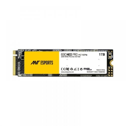 ANT ESPORTS 690 Neo Pro 1TB M.2 NMVE Gen3 Solid State Drive ( SSD ) - Byte Baazar