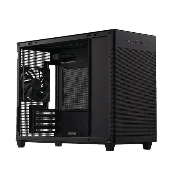 ASUS Prime AP201 MATX Mini Tower Cabinet (Black) - Byte Baazar