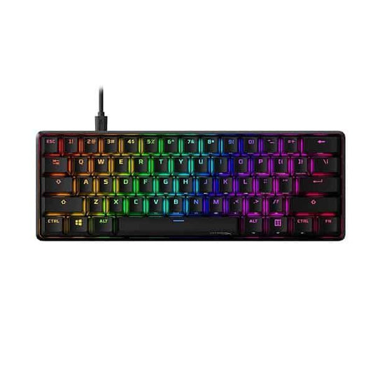 HYPERX Alloy Origins 60% RGB Mechanical Gaming Keyboard ( Black ) ( Aqua Tactile Switch ) - Byte Baazar