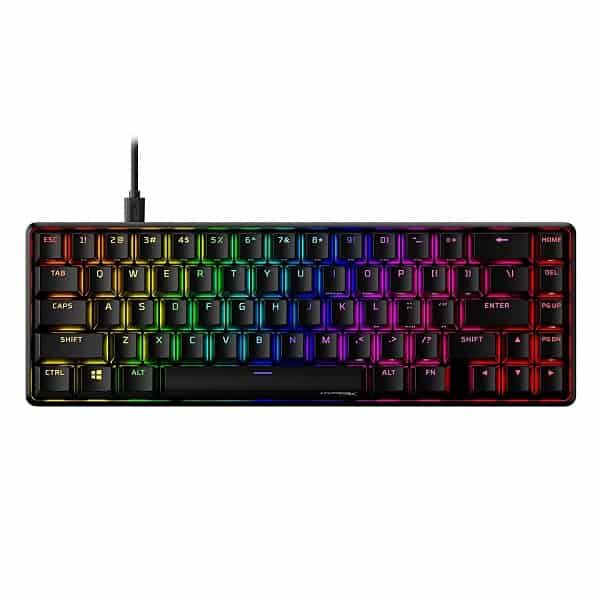 HYPERX Alloy Origins 65% RGB Mechanical Gaming Keyboard (Aqua Tactile Switch) - Byte Baazar