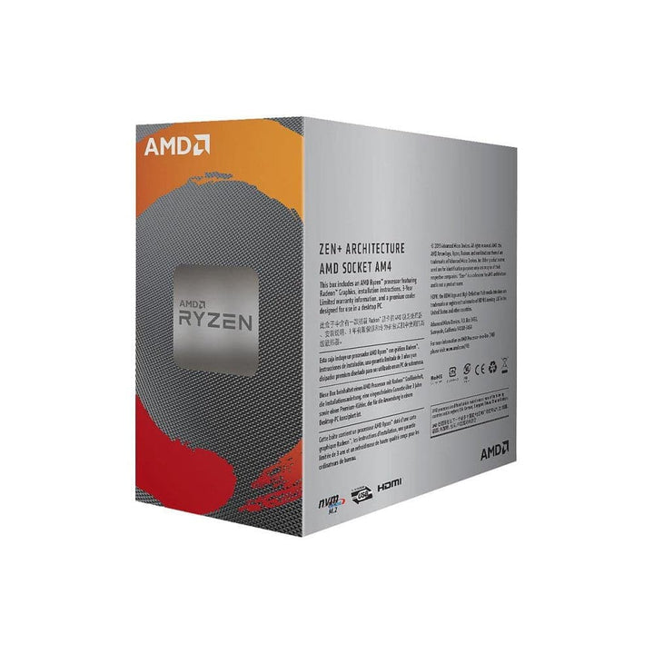 AMD Ryzen 3 3200G 3rd Generation Processor ( 4GHz / 4 Cores / 4 Threads ) - Byte Baazar