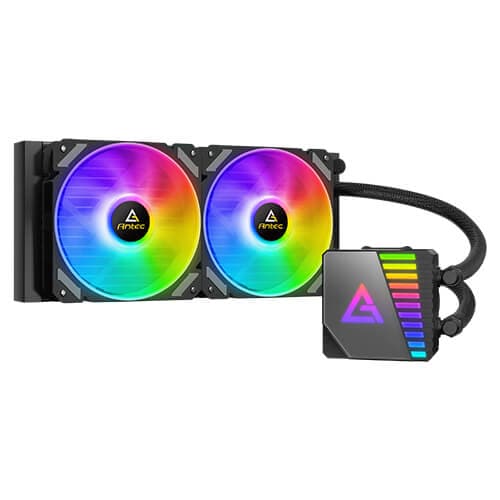 ANTEC Symphony 240 ARGB 240mm CPU liquid Cooler (Black) - Byte Baazar