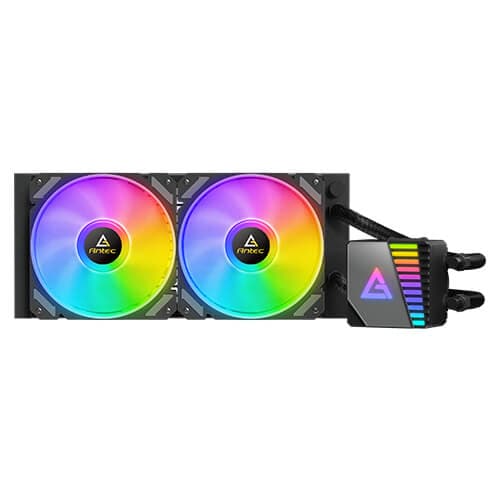 ANTEC Symphony 240 ARGB 240mm CPU liquid Cooler (Black) - Byte Baazar