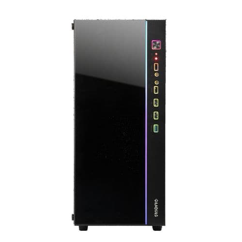 GAMDIAS Argus M3 ATX Mid Tower Cabinet (Black) - Byte Baazar