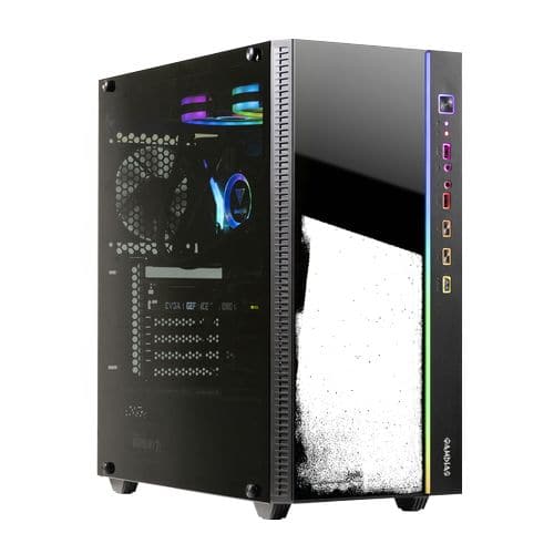 GAMDIAS Argus M3 ATX Mid Tower Cabinet (Black) - Byte Baazar