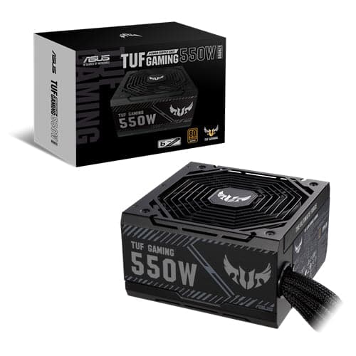 ASUS TUF Gaming 550B 550W 80 + Bronze Non Modular ATX 2.0 Power Supply - Byte Baazar