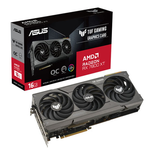 ASUS TUF Gaming Radeon RX 7800 XT OC Edition 16GB AMD Graphic Card - Byte Baazar