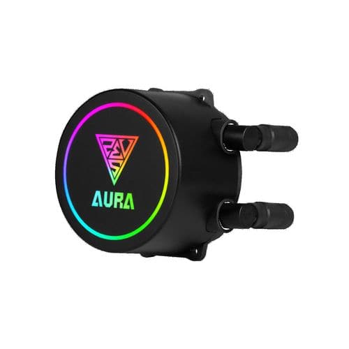 GAMDIAS Aura GL 360 RGB 360mm CPU Liquid Cooler (Black) - Byte Baazar