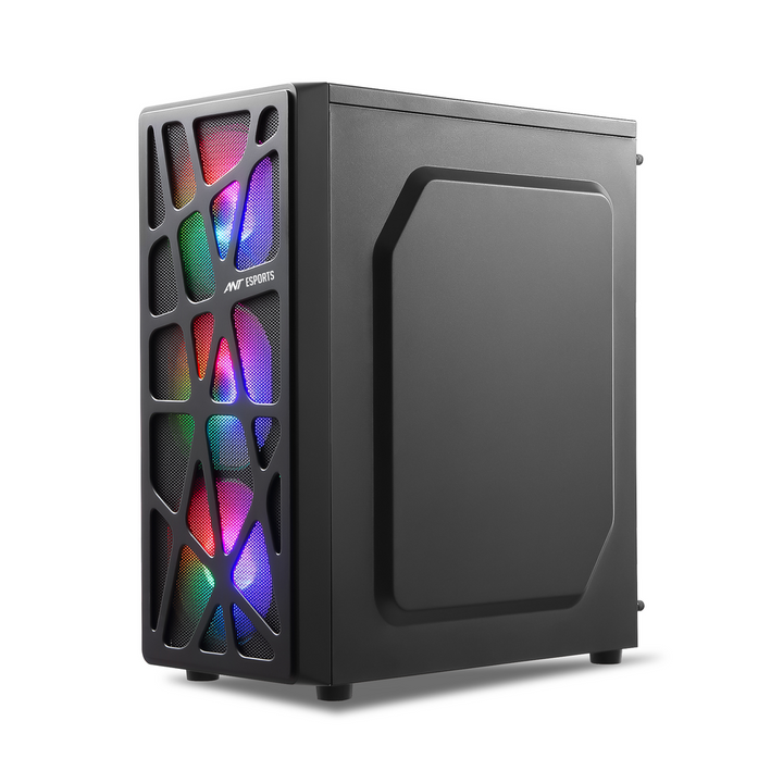 ANT ESPORTS Elite 1100 ATX Gaming Cabinet (Black) - Byte Baazar