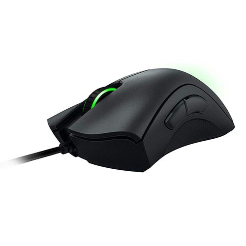 RAZER DeathAdder Essential Wired Ergonomic Gaming Mouse ( RZ01-03850100-R3M1 ) ( 6400DPI / 5 Macro Button ) ( Black ) - Byte Baazar