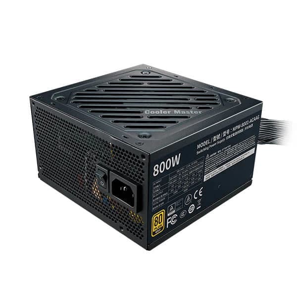 COOLER MASTER G800 80 Plus Gold Non Modular Power Supply (800 W) - Byte Baazar