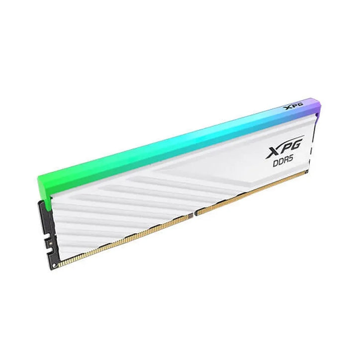 ADATA XPG Lancer Blade RGB 16GB (16GB x 1) DDR5 6000MHz RAM (White) - Byte Baazar