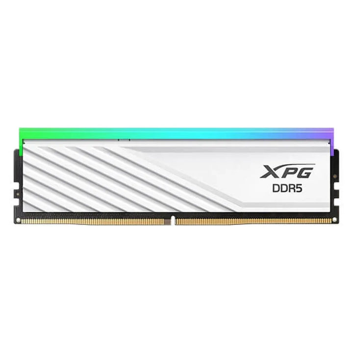 ADATA XPG Lancer Blade RGB 16GB (16GB x 1) DDR5 6000MHz RAM (White) - Byte Baazar