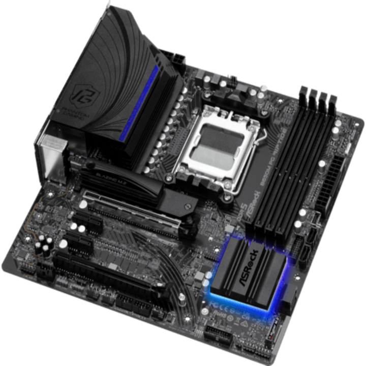 ASROCK B650M Phantom Gaming Riptide DDR5 AMD Motherboard - Byte Baazar