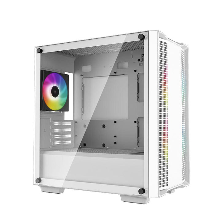 DEEPCOOL CC360 ARGB MATX Mid Tower Cabinet ( White ) - Byte Baazar