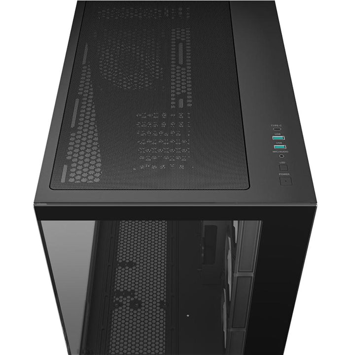 DEEPCOOL CG530 4F ARGB ATX Mid Tower Cabinet (Black) - Byte Baazar