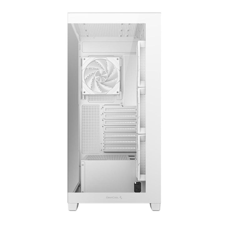 DEEPCOOL CG580 4F ARGB ATX Mid Tower Cabinet (White) - Byte Baazar