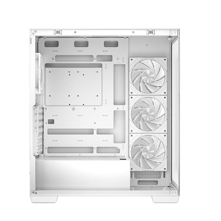 DEEPCOOL CG580 4F ARGB ATX Mid Tower Cabinet (White) - Byte Baazar