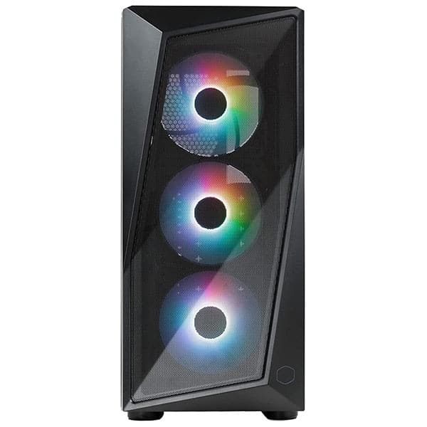 COOLER MASTER CMP 520 ATX ARGB Mid Tower Cabinet (Black) - Byte Baazar