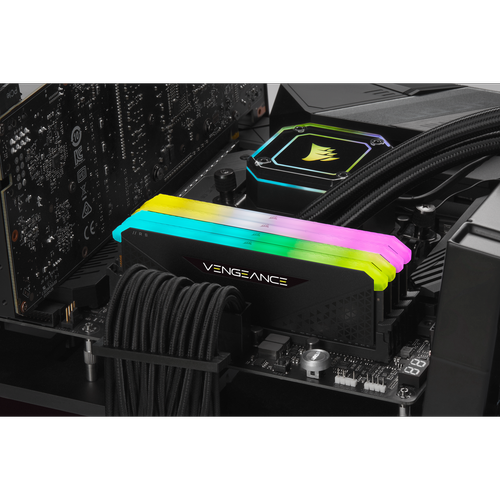 CORSAIR Vengeance RGB RS 32GB ( 16GB x 2 ) 3600MHz DDR4 RAM - Byte Baazar